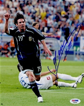 Lionel Messi Signed 8x10 World Cup Goal Photograph (PSA/DNA)